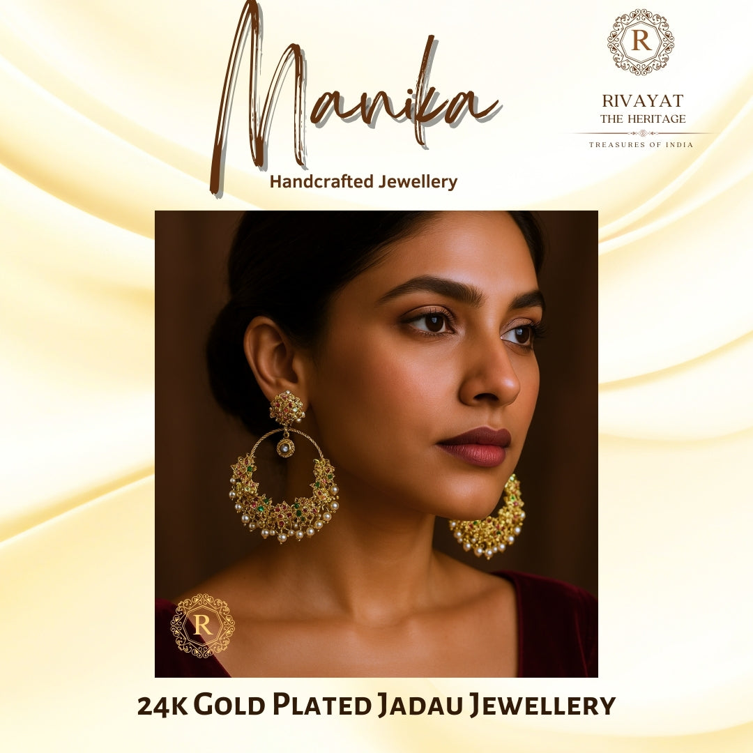 Jadau 24Carat Gold Plated Jewellery